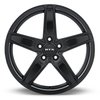 Rtx Alloy Wheel, Frost 16x6.5 5x100 ET35 CB54.1 Satin Black 082907